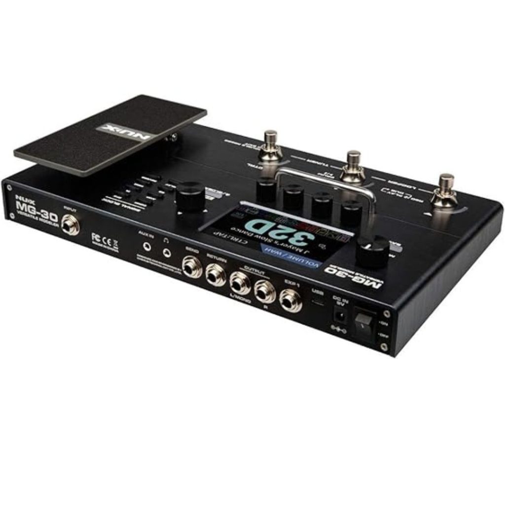 Authorized Distributor| NUX MG-30 Guitar Multi-Effects Pedal In Nepal. Company Warraty! 2 NUX MG-30 Versatile Modeler