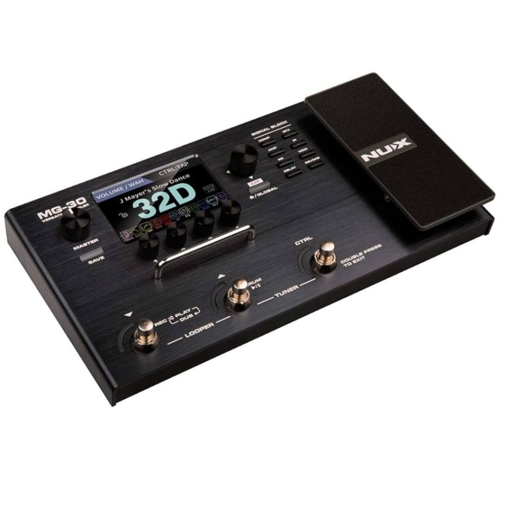 Authorized Distributor| NUX MG-30 Guitar Multi-Effects Pedal In Nepal. Company Warraty! 3 NUX MG-30 Versatile Modeler