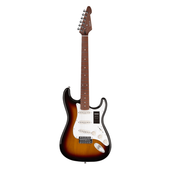 One of the Most Trusted Music Shops in Nepal | R&R Music 99 SAGA SMF1314 Electric Guitar sun burst