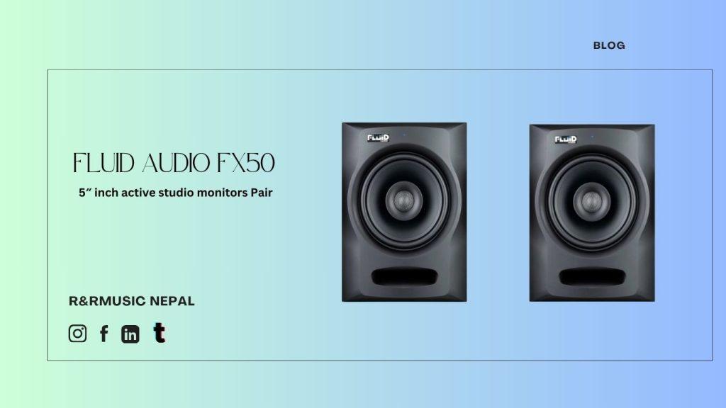 Fluid Audio FX50 Studio Monitors