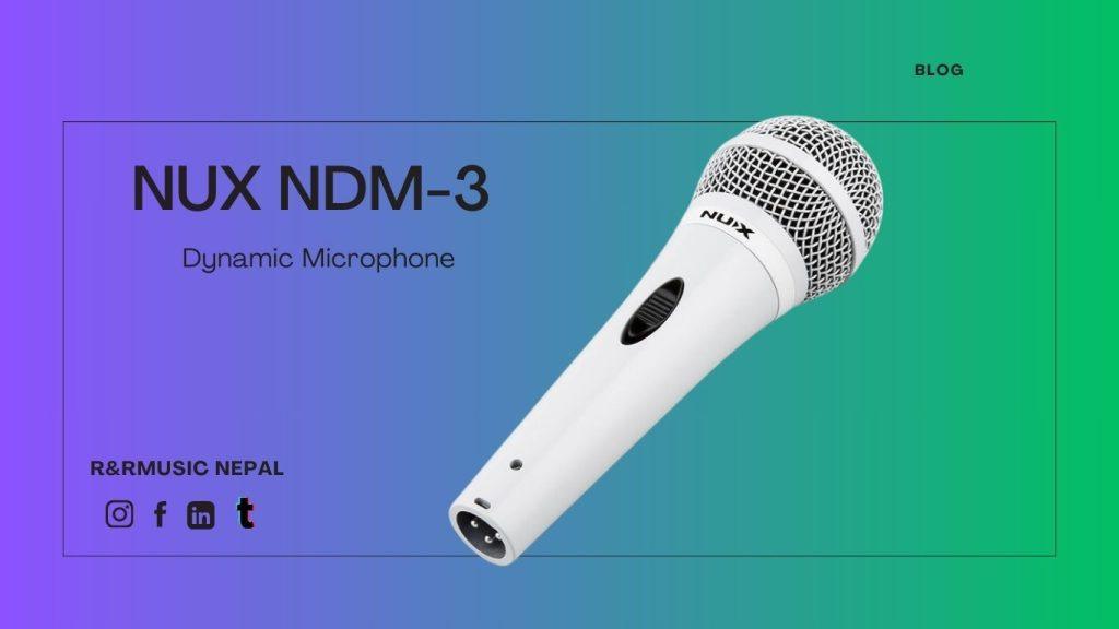 NUX NDM-3 Dynamic Microphone
