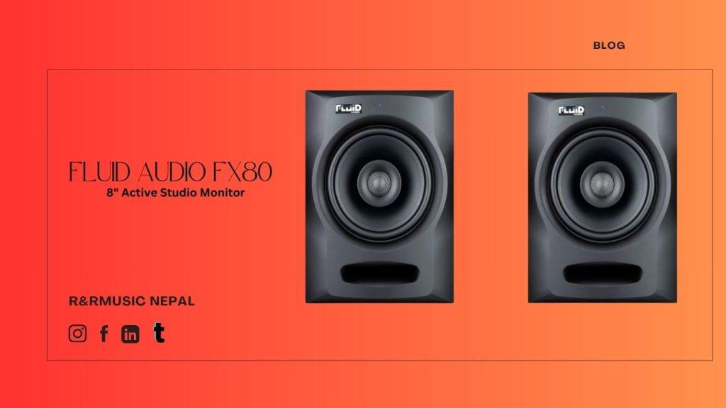 Fluid Audio FX80 8 Active Studio Monitor