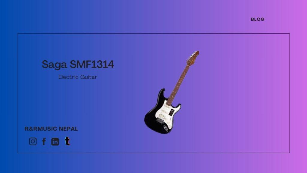 Saga SMF1314 Electric Guitar