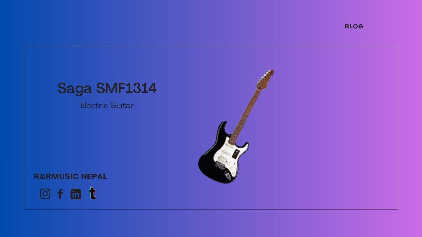 Saga SMF1314 Electric Guitar