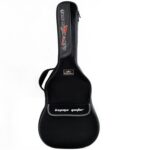 Kepma A1CE Semi-Acoustic Guitar with Padded Bag and Accessories Sunburst - Image 3