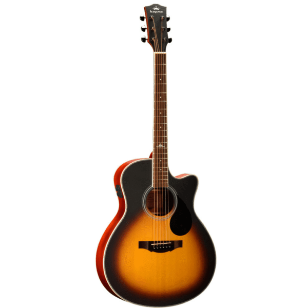 Kepma A1CE Semi-Acoustic Guitar [Sun Burst]