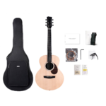 Enya EAX1Pro Max 41inch Carbonized Solid Sitka Spruce Acoustic Guitar