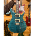 PRS SE Custom 24 Electric Guitar (Slate Blue) - Image 2