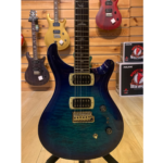 PRS SE Custom 2408 Quilt Lake Blue Electric Guitar - Image 2