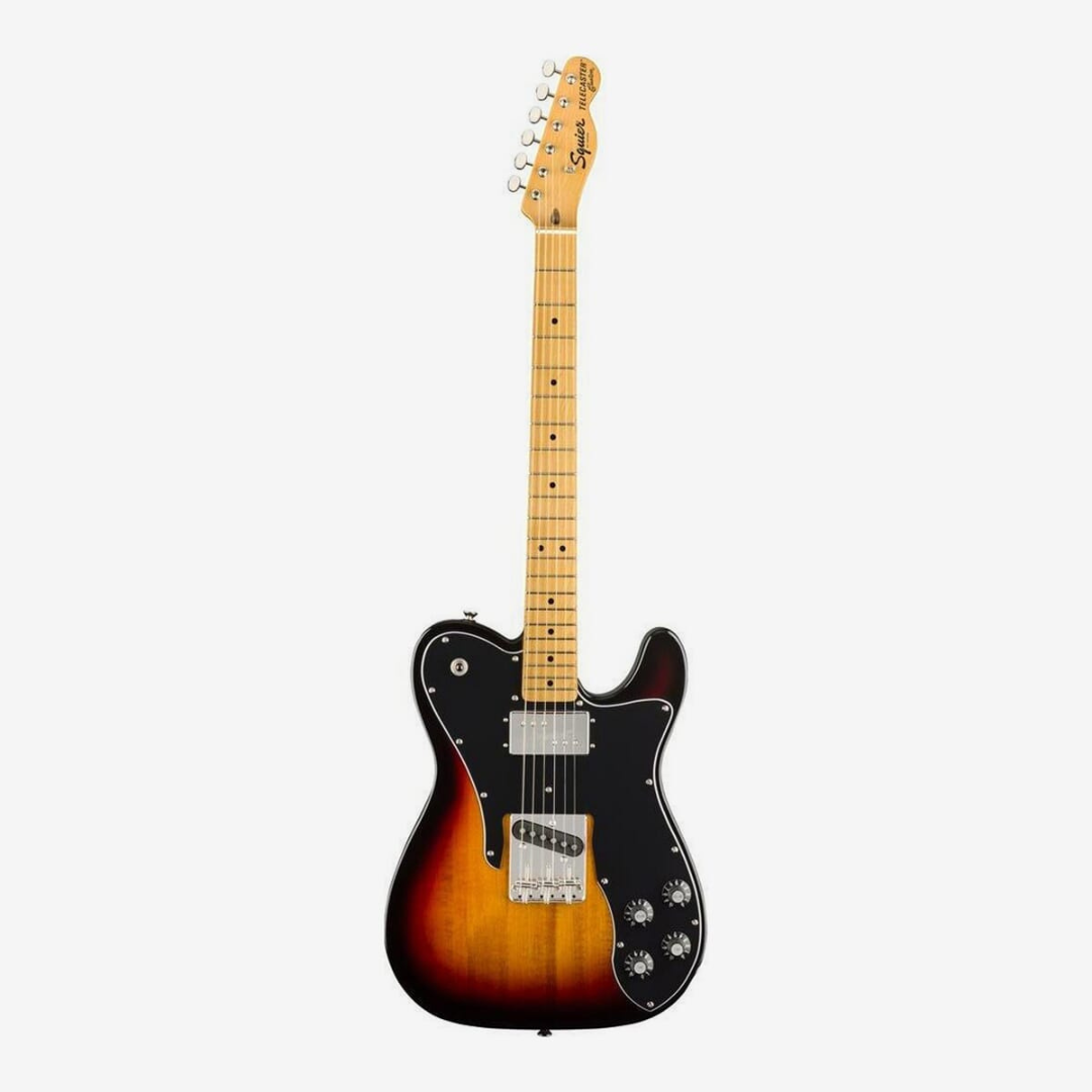 Untitled design (7) Squier Classic Vibe 70s Telecaster 3tone Sunburst Electric Guitar - Image 1