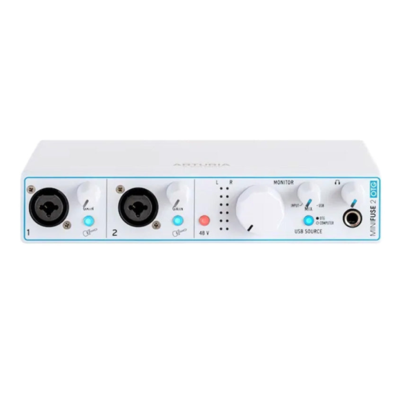Arturia MiniFuse 2 OTG, White
