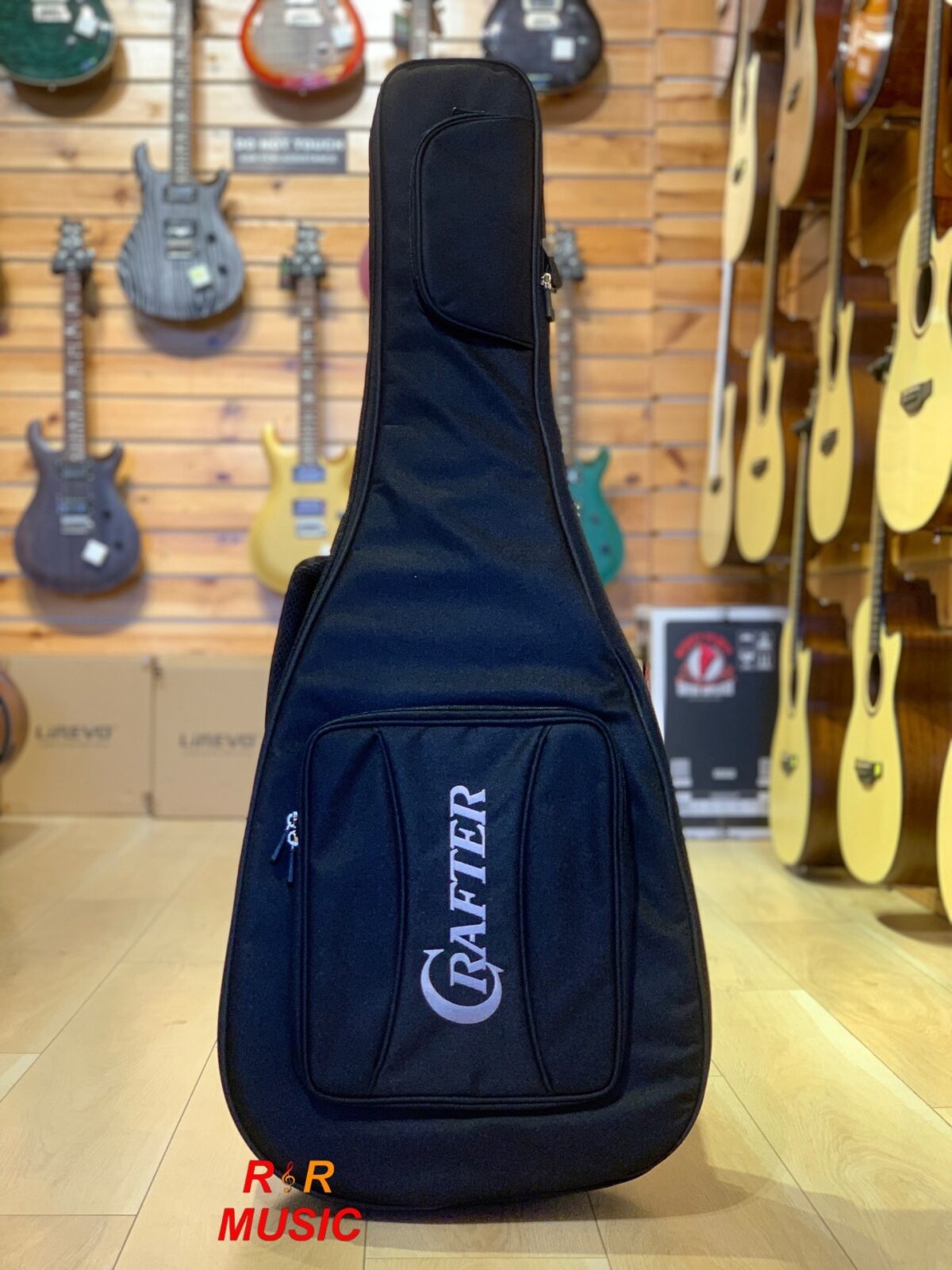 Crafter HG250ce Left Handed Acoustic Electric Guitar - Image 6