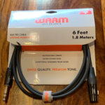 Warm Audio Professional Series - 6ft XLR Female to 1/4" TRS Male cable