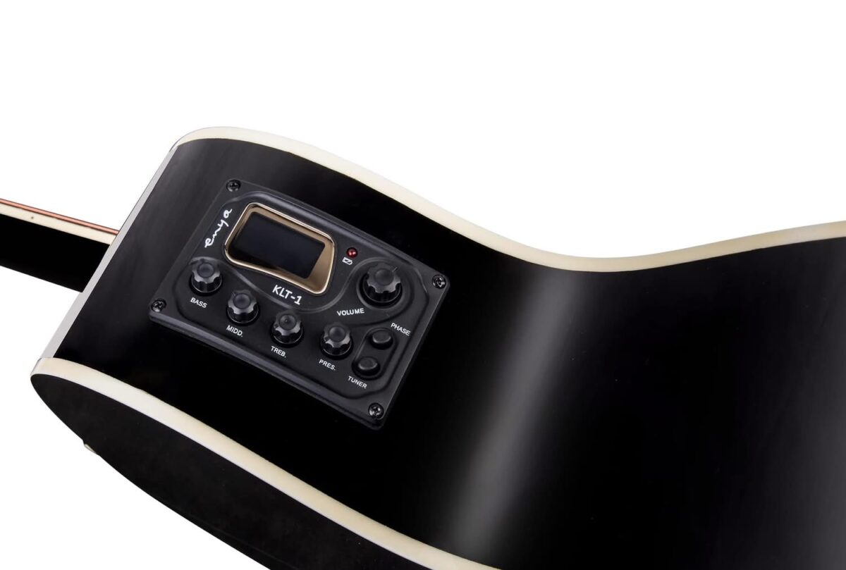 Enya EF18EQ Acoustic-electric Guitar | Sunburst - Image 5