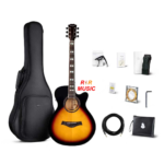 Enya EF18EQ Acoustic-electric Guitar | Sunburst