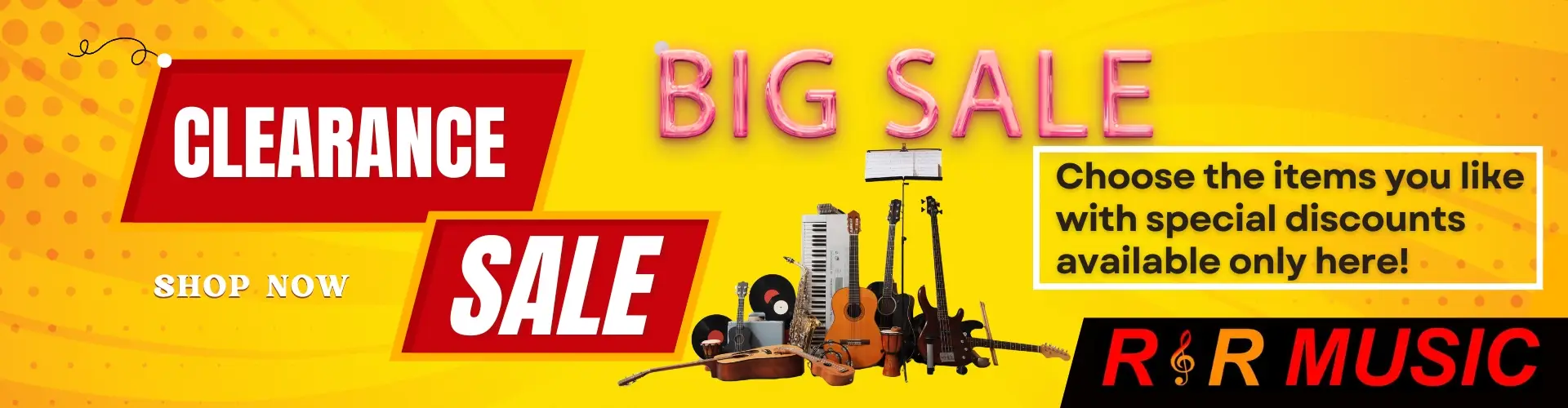 Promotions 2 Clearance sale offer