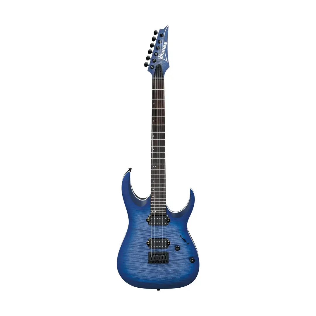 Ibanez RGA42FM-BLF Electric Guitar, Blue Lagoon Burst Flat