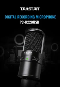 Takstar PC-K220USB Digital Recording Microphone 1 1656922038255758