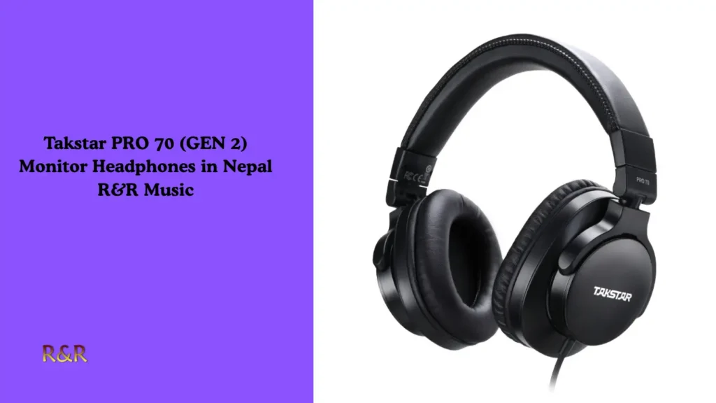 Takstar PRO 70 (GEN 2) Monitor Headphones in Nepal | R&R Music