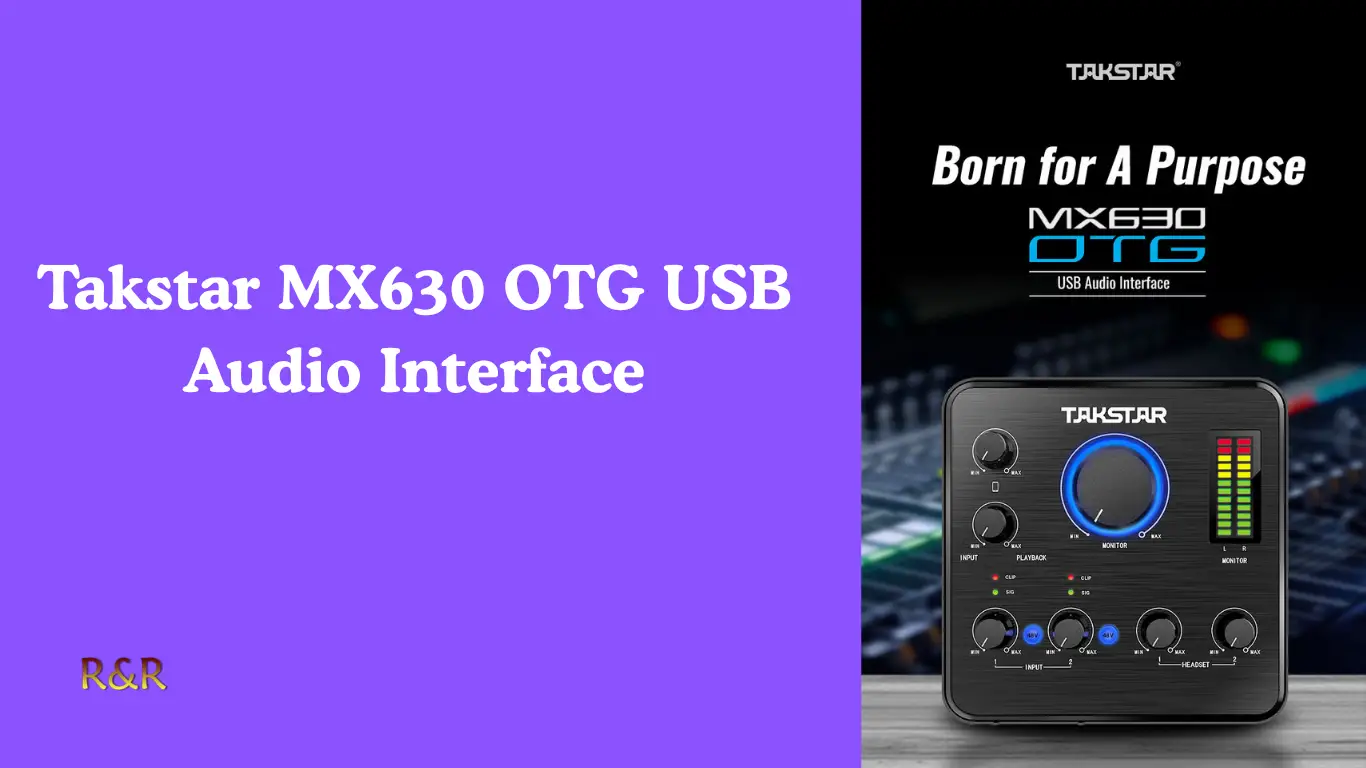 Takstar MX630 OTG USB Audio Interface