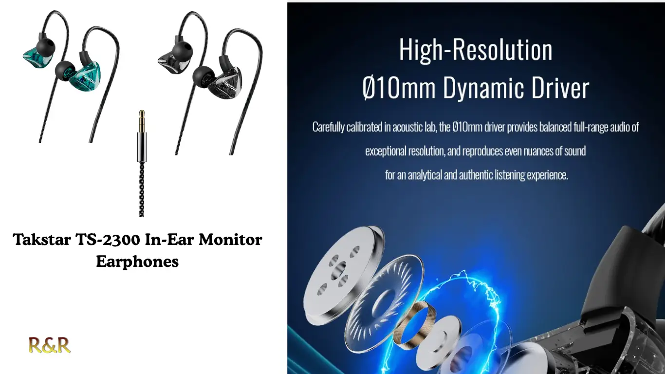 Takstar TS-2300 In-Ear Monitor Earphones