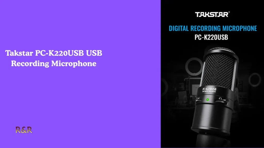 Takstar PC-K220USB USB Recording Microphone