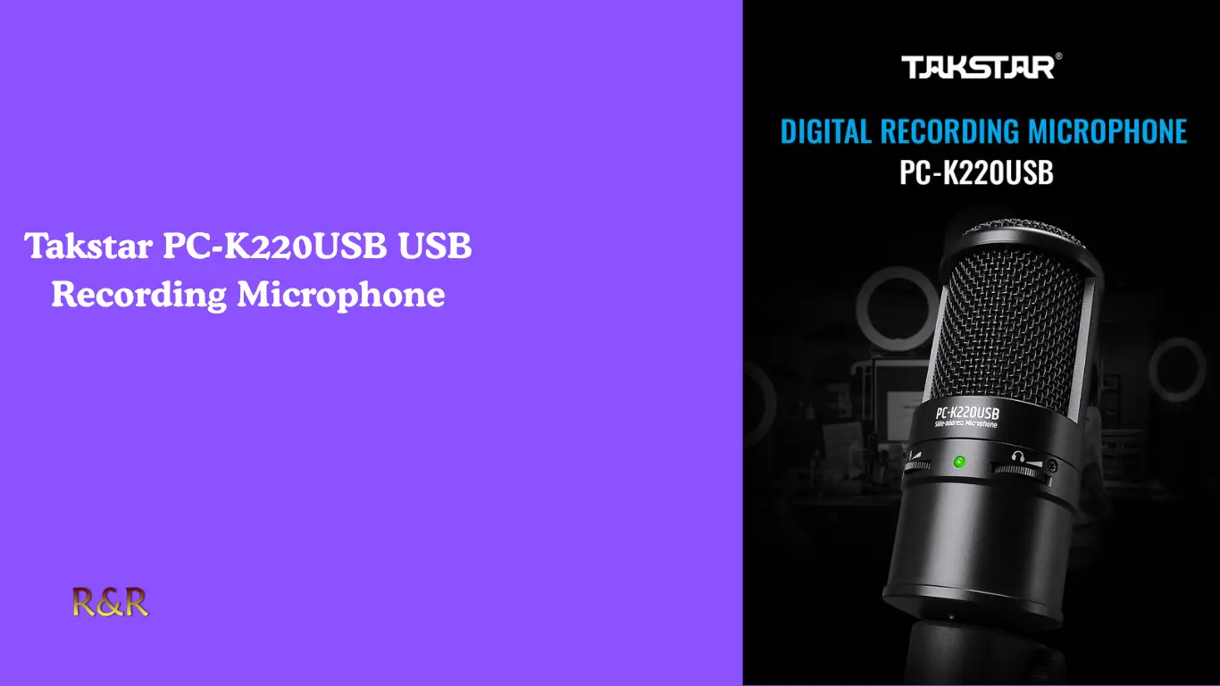 Takstar PC-K220USB USB Recording Microphone
