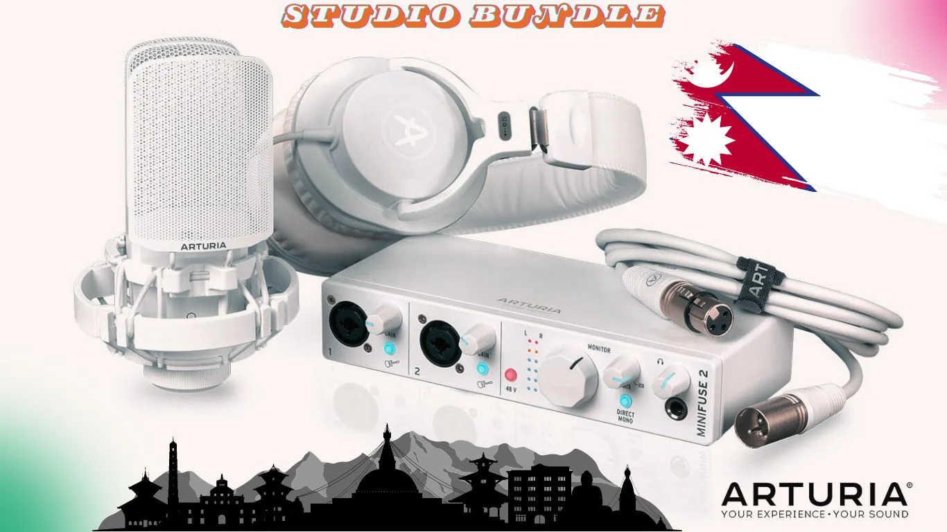 The Best Audio Interface Studio Bundle Pack in Nepal. 1 Studio Bundle Pack in Nepal