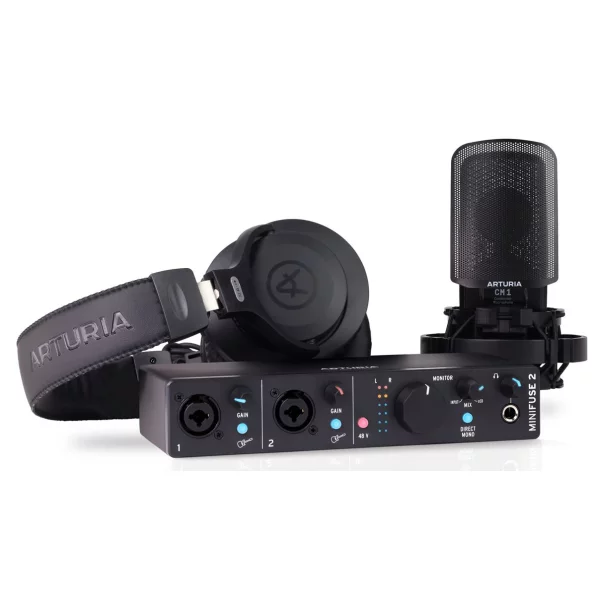 The Best Audio Interface Studio Bundle Pack in Nepal. 2 Arturia Audio Studio Bundle Pack in Nepal | R&R Music