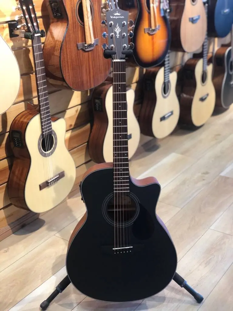Kepma Eace Semi-acoustic Guitar In Nepal | Authorized Distributor. 3 Kepma Eace Semi-acoustic Guitar