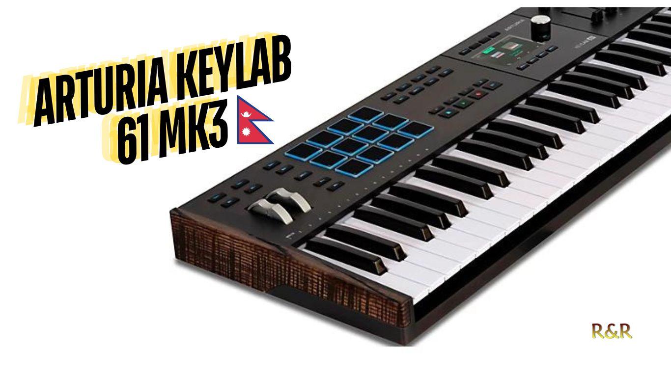 Arturia KeyLab 61 mk3 In Nepal | Authorized Distributor. 1 Arturia KeyLab 61 mk3