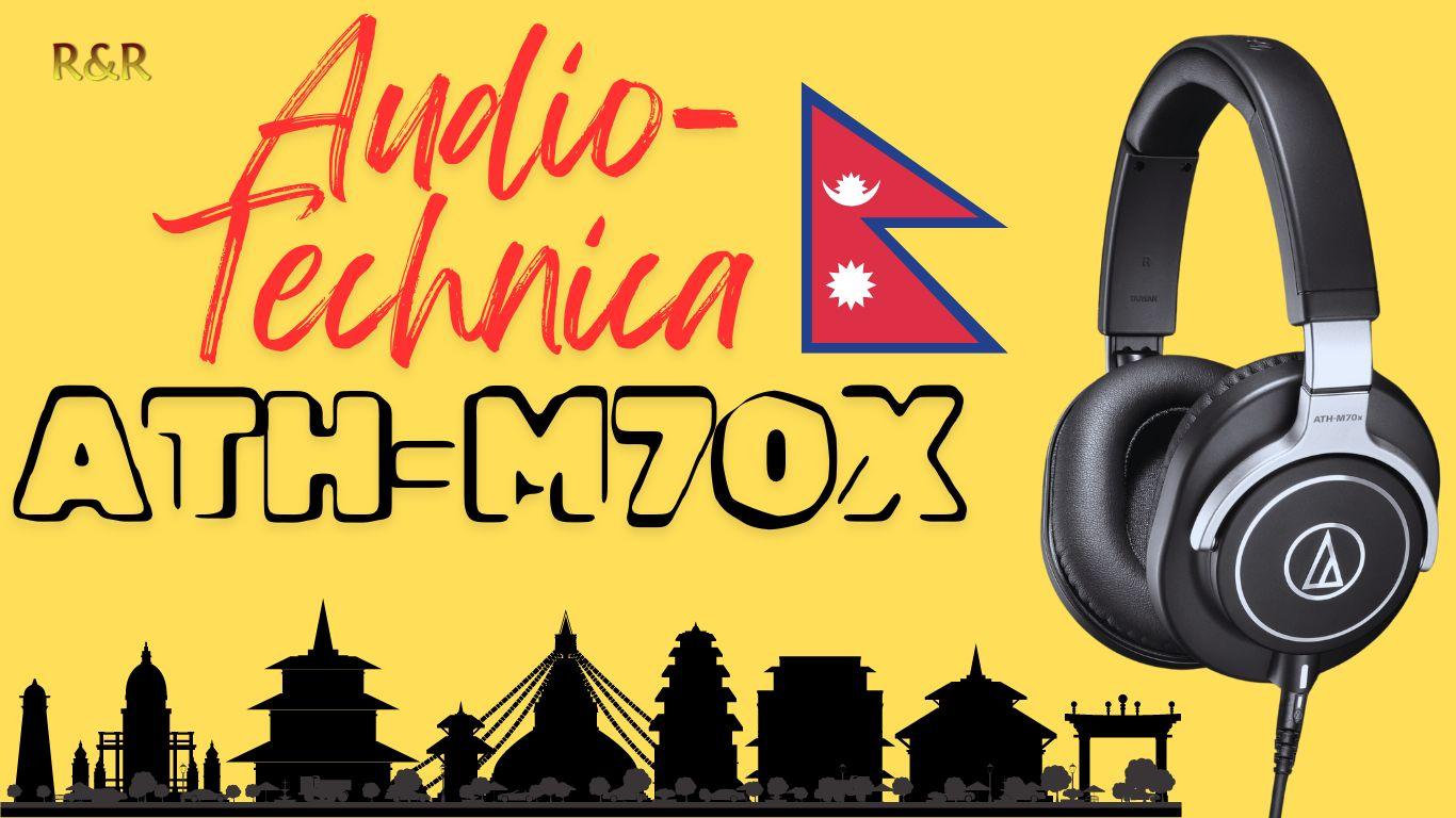 Authorized Distributor | Audio-Technica ATH-M70x Professional Monitor Headphones In Nepal. 1 Audio-Technica ATH-M70x