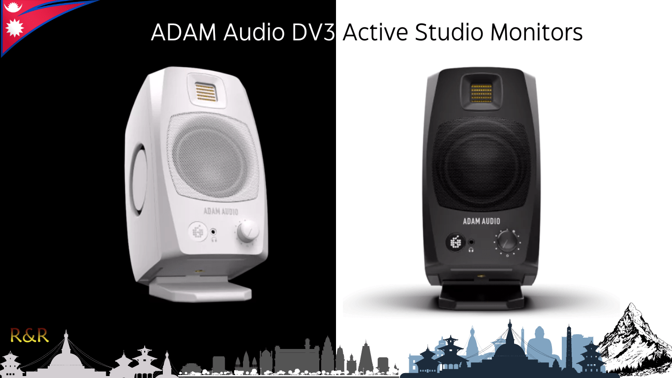 Authorized Distributor | ADAM Audio D3V 3.5 inch Active Studio Monitors In Nepal. 1 ADAM Audio DV3