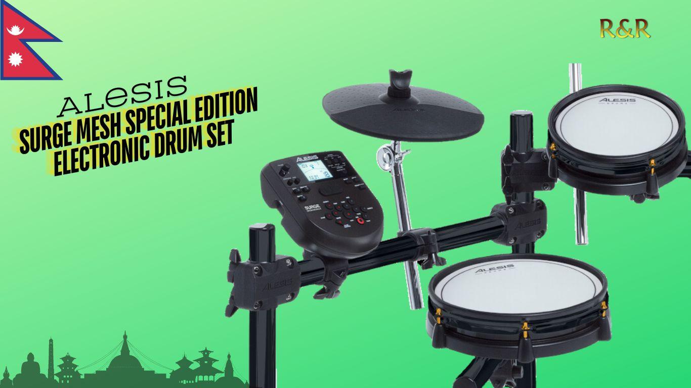 Authorized Distributor | Surge Mesh Special Edition Electronic Drumset In Nepal. 1 Surge Mesh Special Edition Electronic DrumSet