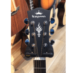 Kepma EACE Transacoustic Guitar With free Capo , String sets and Kepma Padded Bag And Cable - Image 5