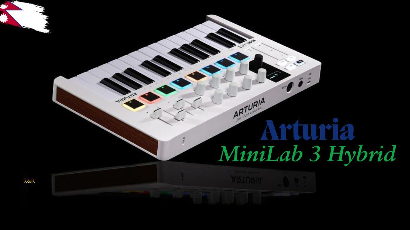 Authorized Distributor | Arturia MiniLab 3 Hybrid Midi Keyboard In Nepal. 1 Arturia MiniLab 3 Hybrid