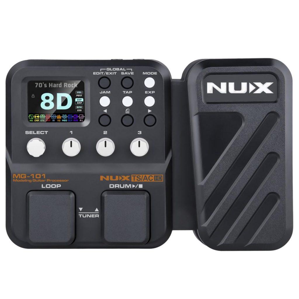Authorized Distributor | NUX MG-101 Multi-Effects In Nepal | R&R Music 2 NUX MG-101 Multi-Effects
