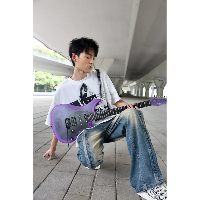 【最終値下】Enya Inspire  Purple Enya Inspire Guitar - Royal Purple