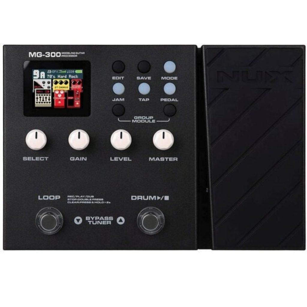 READ & BUY | NUX MG-300 Guitar Modelling Processor Multi-Effects Pedal In Nepal | 2 NUX MG-300
