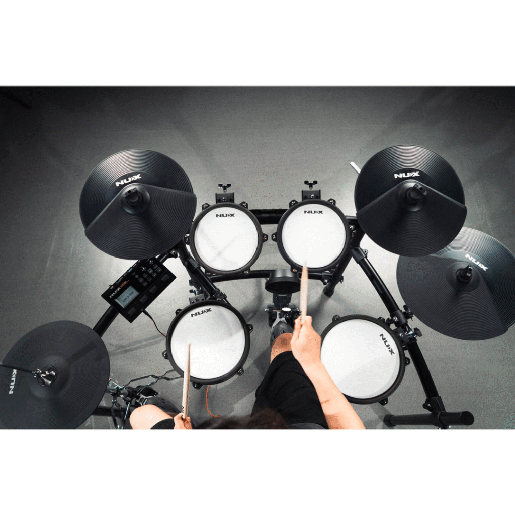 Authorised | NUX DM-310H All Mesh Electronic Drum Kit in Nepal 3 Untitled design 35 1